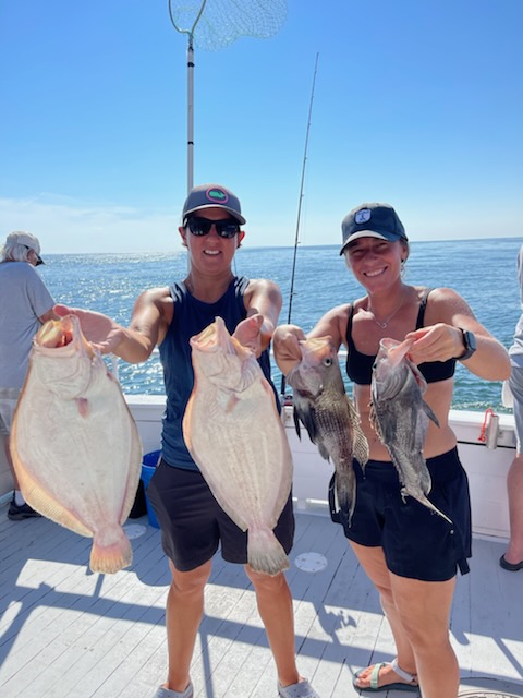1/2 Day Fluke + Sea Bass (PM)